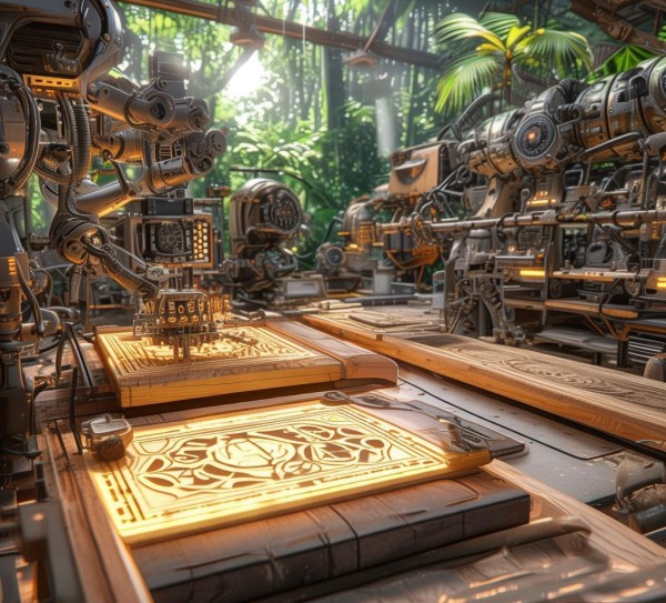 Crusade of Automation:A Journey Through Automated Woodworking Machines in Crusoe’s Island